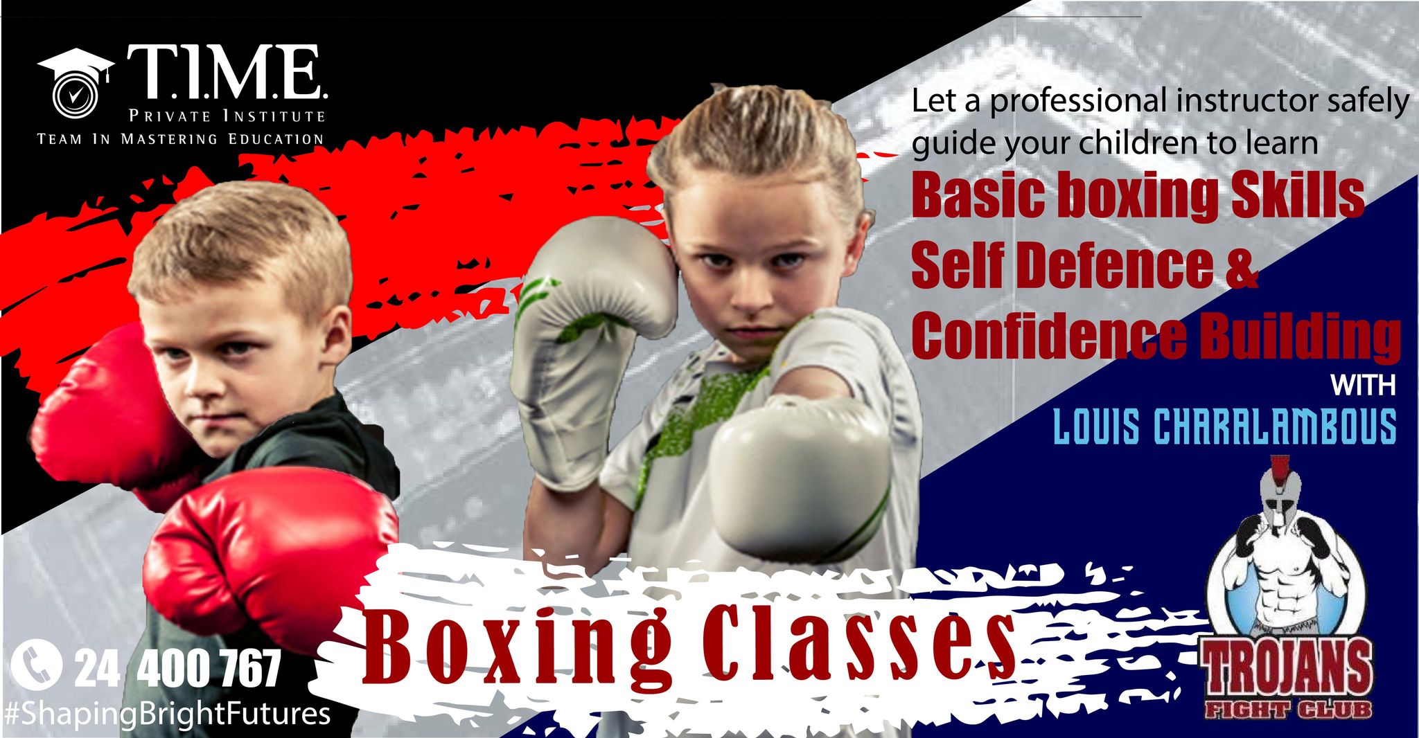 Boxing Lessons For children Cyprus